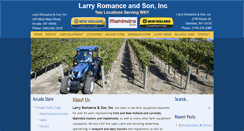 Desktop Screenshot of larryromanceandson.com